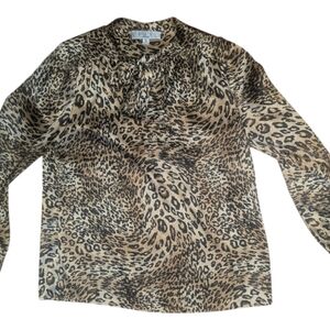 Women's Animal Print Blouse